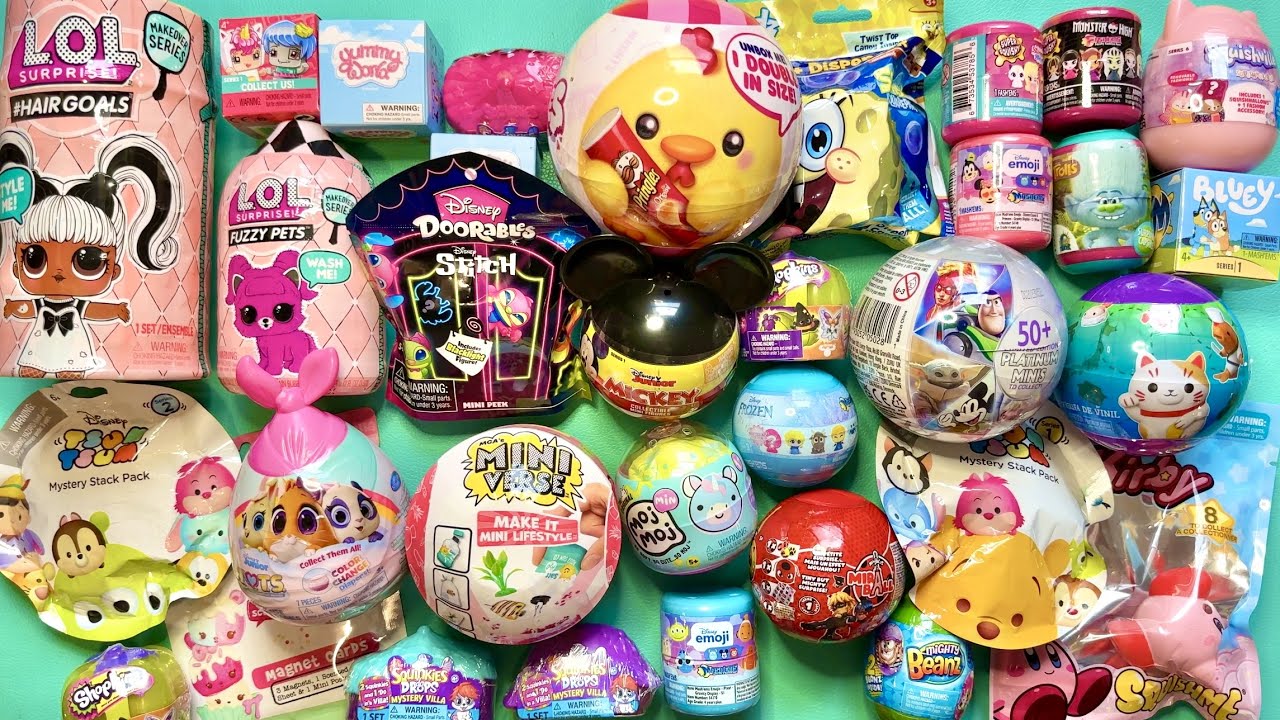 Asmr 35 Mystery Surprises Satisfying Unboxing No Talking Video Youtube