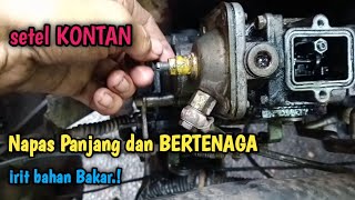 Setel KONTAN Napas Panjang dan BERTENAGA Irit bahan bakar