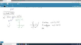 Przesuwanie wykresu funkcji f(x)=ax2 wzdłuż osi OX i OY