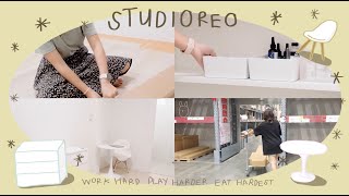 vlog ; renovate studioreo l เปลี่ยนห้องเก่าให้เป็นห้องใหม่