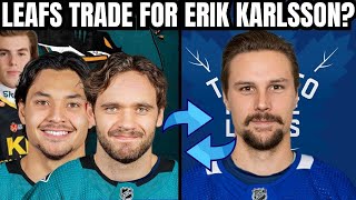 Erik Karlsson TRADE to Toronto Maple Leafs ? Seattle Kraken/San Jose Sharks | Leafs Trade Rumours
