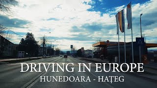 Driving in Europe - Romania:  Hunedoara - Hateg