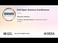 UNOpenScience21: Day 2 Keynote - Professor Geoffrey Boulton