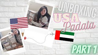 UNBOXING PART 1: Padala from USA (tagalog)