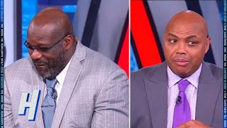 SHAQ Couldn't Stop Laughing at What Chuck Said 🤣🤣🤣