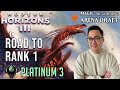 Just Call Me The Father Of Dragons! | Plat 3 | Road To Rank 1 | Modern Horizons 3 Draft | MTG Arena