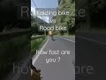 Folding Bike vs Road Bike, How fast are you?