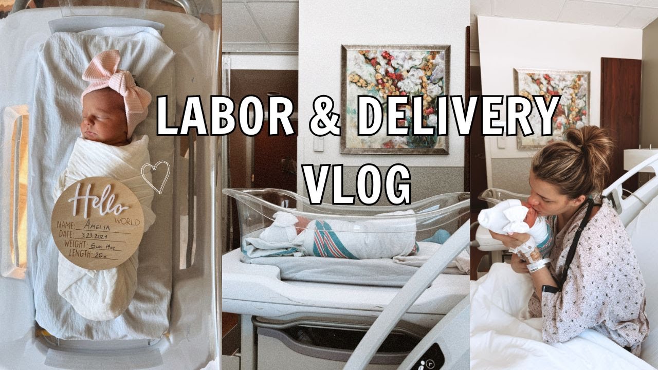 Labor Delivery Vlog Our 4th Baby Youtube