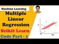 Multiple Linear Regression using Scikit Learn | Coding Part 1