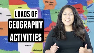 How to Teach GEOGRAPHY - Ideas for US Geography Activities