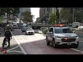 president biden s big motorcade in new york during major un security event 🇺🇸🇺🇳