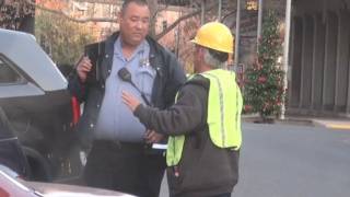 CONFRONTING THE METER MAID!!!!!