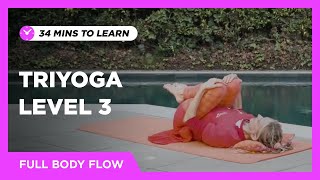 30 Min TriYoga for Body Stretch | Full Body Flow