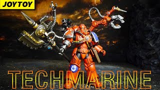 Joytoy Techmarine 1/18 Warhammer40K action figure unboxing \u0026 review Ultramarines Space Marine