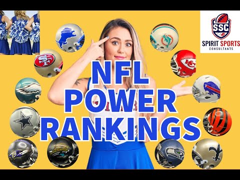 NFL 2023: POWER RANKINGS (UPDATED FOR WEEK 7) - YouTube