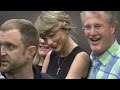 EXCLUSIVE: Taylor Swift Wears LBD For Flight To Tokyo With Parents