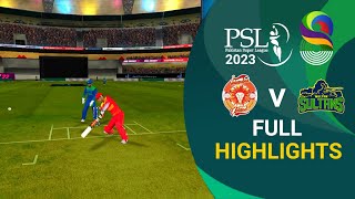 PSL 8 | Match 24 Highlights | IS Vs MS | Real Cricket 22