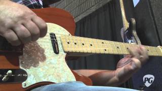 Summer NAMM '11 - Mario Martin Guitars T-Style \u0026 Serpentine Demos