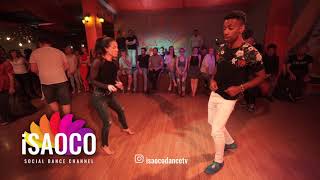 Alain Rueda and Katerina Mik Salsa Dancing in Respublica Vosmera, Tuesday 01.05.2018