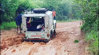 kodachadri 💚  jeep  Ride  🚙