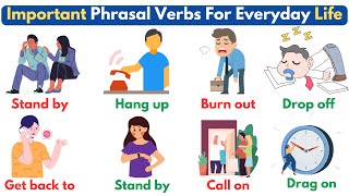 30+ Important Phrasal Verbs For Everyday Life | Phrasal Verbs | English Vocabulary