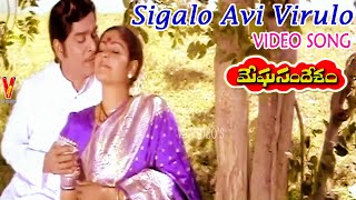 SIGALO AVI VIRULO | VIDEO SONG | MEGHASANDESAM | NAGESWARA RAO | JAYAPRADA | JAYASUDHA | V9 VIDEOS