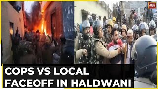 Uttarakhand Haldwani Violence Updates: Cops Vs Local Faceoff In Haldwani | Sec 144 Imposed