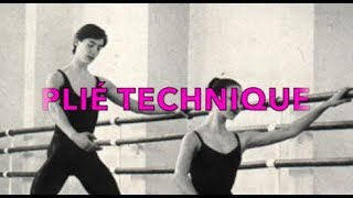 Plié Technique Tips!