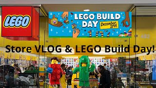 LEGO BUILD DAY STORE VLOG + BRICK & FIGS!