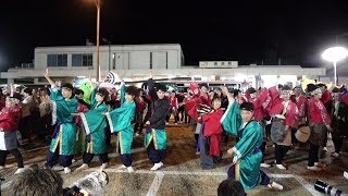 よさこい総踊り③ ♪ アニバサラ @ 瑞浪バサラカーニバル (瑞浪駅前広場) 2019-12-14T17:31