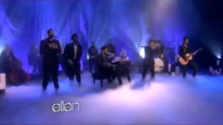 Bruno Mars   It Will Rain Live Ellen Show Sub Español www videograbber net