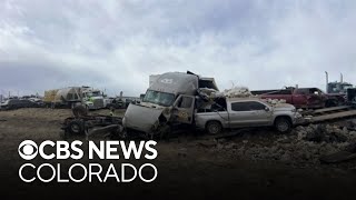 Colorado State Patrol investigates deadly crash on I-25 near Pueblo involving at least 30 vehicles