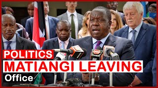 Goodbye! CS Matiangi Reacts to  Uhuru Orders His Cabinet To Start Leaving Office | news 54