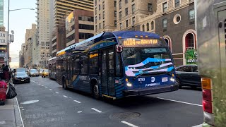 MTA MaBSTOA EXCLUSIVE: 2021 NovaBus LFS HEVs 9783 \u0026 9829 M104!