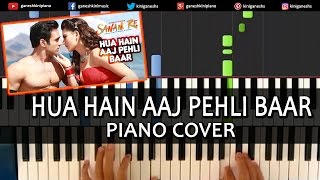 Hua Hain Aaj Pehli Baar Sanam Re|Pulkit,Yami|Hindi Song|Piano Chords Tutorial Instrumental By Ganesh