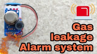 How to make gas leakage alarm system #science projects # electronics  #MQ5 projects #robotics #atl