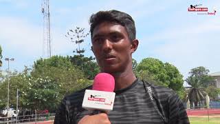 Mohamed Safan - 100 meter winner in Junior Nationals