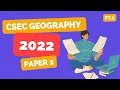 2022 CSEC Geography PAPER 2 VIDEO Pt. 2