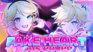 FAKE HEART / KIRA x Asteroid | RUS cover by katsumi \u0026 mochinushi (short)