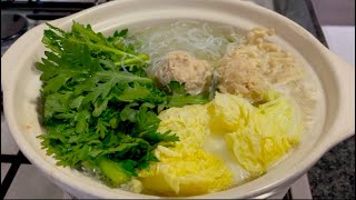 【Week19】鸡肉丸子火锅 Chicken Balls Hotpot  #日式 #鸡肉做法