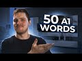 50 words for ABSOLUTE BEGINNERS to learn RIGHT NOW!