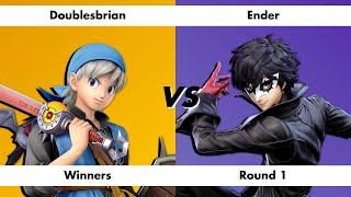 SSBU Just Playing the Game XIX! Winner's Round 1: Doublesbrian (Hero) vs Ender (Joker)