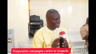 préparation campagne contre la rougeole