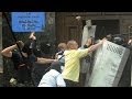 Pro-Russian Protesters Storm Building in Ukraine