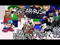 Sugar Rush But every turn a different character sings it (BETADCSI)