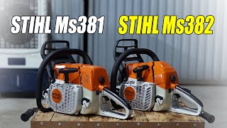 So Sánh Máy Cưa Xích Stihl Ms381 Và Stihl Ms382 Khác Nhau Nhiều KHông ?