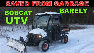 BobCat UTV, Cheap Transmission Rebuild. Will It Plow Snow?