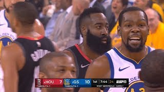 Houston Rockets vs GS Warriors - Game 1 - April 28, Full 1st Qtr | 2019 NBA Playoffs