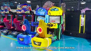 EPARK Double Players Outrun New Cabinetship Coin Operated Car Racing Arcade Game Machine Driving Car