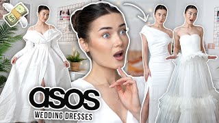 Trying On Wedding Dresses From Asos I Spent 600